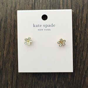 Kate Spade NWT flower earrings